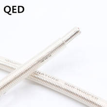 QED-Cable de Audio RCA Chapado en plata, 4 núcleos, Cable de señal para audiófilo, bricolaje, Cable de interconexión de Audio 2024 - compra barato