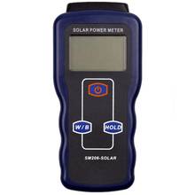 Solar Power Meter High Precision Light Meter Solar Radiation Tester Optical Solar Research Glass Light Intensity Data Peak Hold 2024 - buy cheap