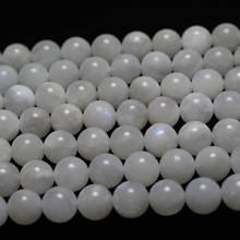 Meihan (1 strand) genuine A+ 8mm  blue moonstone smooth round loose beads for jewelry DIY making design wholesale 2024 - buy cheap