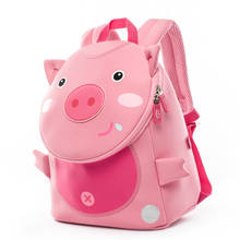 Cocomilo mochila escolar infantil, bolsa para jardim de infância, 2 a 5 anos, mochila em 3d com desenho de animal, presente para escola 2024 - compre barato