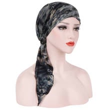 Women Hijabs Hat Muslim Islamic Scarf Scarves Hat Turban Hat Cloth Head Cap Hat Ladies Hair Accessories Muslim Scarf Cap 2024 - buy cheap