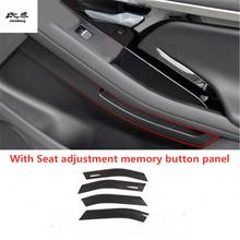 for 2019 2020 Land Rover Range Rover Evoque L551 4pcs/lot ABS carbon fiber grain four Interior doors decoration cover 2024 - buy cheap