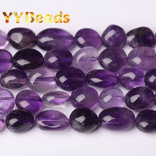 8x10mm Natural Amethysts Irregular Purple Crystal Beads Loose Charms Beads For Jewelry Making DIY Bracelet For Women Accessories 2024 - buy cheap