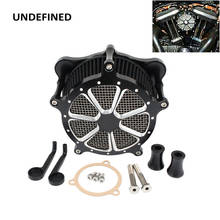 Air Filter Motorcycle Venturi Contrast Cut Intake Air Cleaner System For Harley Touring Street Tri Glide Ultra 2008-2016 Dyna 17 2024 - buy cheap
