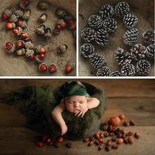 Photography Props Christmas Pine Cones And Artificial Nuts New Year Theme Shoot Photo Studio New Accessories 10 Pcs 2024 - buy cheap