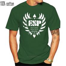 New ESP TSHIRT Guitars Basses Mens Black T-Shirt S-3XL 2024 - buy cheap