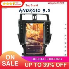Tesla Style Android 9.0 Car Multimedia Player GPS Navigation For TOYOTA LAND CRUISER Prado 150 2014-2017 Headunit Auto Radio PX6