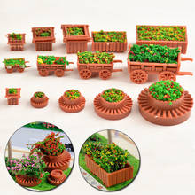 New 1pc 1/100 1/50 1/75 1/150 Scale Model Rectangle Flowerbed Park Garden Railway Border Parterre Model Train Fairy Garden Decor 2024 - buy cheap