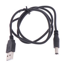 Cable de alimentación USB de 80cm y 5V para reproductor MP3/MP4, enchufe de 5,5mm a CC, gran oferta 2024 - compra barato