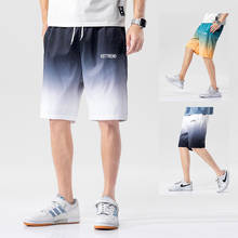 Pantalones cortos deportivos para hombre, Shorts masculinos de moda, transpirables, informales, cómodos, de talla grande 2024 - compra barato