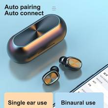 Auriculares TWS B5, inalámbricos por Bluetooth 5,0, miniauriculares deportivos con micrófono y caja de carga para teléfono inteligente 2024 - compra barato