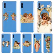 Girl Angel Phone Case For Samsung Galaxy A10 A20 A30 A40 Silicone Soft TPU Back Cover For Samsung Galaxy A80 A70 A60 A50 Case 2024 - buy cheap