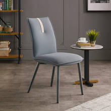 Silla de comedor de lujo, mueble con respaldo minimalista y moderno, taburete nórdico para el hogar 2024 - compra barato