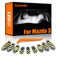 Zoomsee-bombilla LED de Interior para coche Mazda 3 Axela BK BL BM, para Familia 323, 1998-2019, Kit de luz de lectura de mapa de cúpula Canbus para Interior 2024 - compra barato