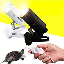 UVA + UVB 3,0 лампа для рептилий комплект с зажимом керамические светильники держатель черепаха базая УФ-нагрев лампа набор тортозы ящерицы освещение 2024 - купить недорого