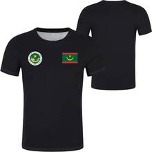 O logotipo da camisa da mauritânia t livre o número de nome feito sob encomenda mrt camiseta foto texto da cópia da roupa não se desvanece não rachado tshirt camisa ocasional 2024 - compre barato