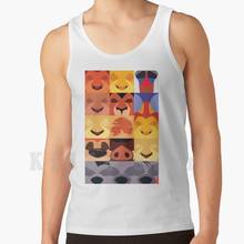 Minimalist Tlk Icons tank tops vest sleeveless Lion King Minimalist Scar Zira Simba Nala Timmon Pumba Zazu Ed Rafiki Tlk 2024 - buy cheap