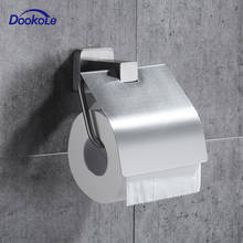304 нержавеющая сталь держатель туалетной бумаги, оборудование для ванной комнаты рулон бумаги держатели с крышкой 2024 - купить недорого