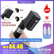 Mini batería de tatuaje inalámbrica para la mayoría de máquinas rotativas de tatuaje, pluma de Super calidad, fuente de alimentación sin cables 2024 - compra barato