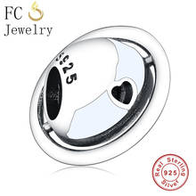 FC Jewelry Fit Original Pan Charms Bracelet 925 Sterling Silver Universe Galaxy Space Beads For Making Women Berloque 2021 2024 - buy cheap