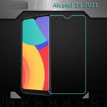 New 9H 2.5D Tempered Glass Screen Protector For Alcatel 3L / 1S / 1L 2021 Protective Film + Clean Tools 2024 - buy cheap