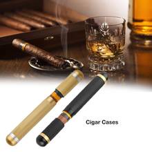 Travel Cigars Box Cigarettes Case Mini Humidor Moisture Storage Tube Single Cigar Tube Smoking Set Accessories 2 Mm Inner Diame 2024 - buy cheap