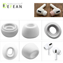 Defean-recambio de almohadillas de memoria para auriculares Apple AirPods Pro, almohadillas de gel Silic, 6 uds. 2024 - compra barato
