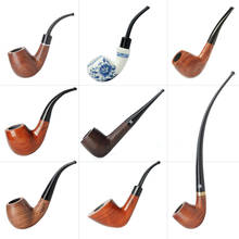 Ru wood smoking Tobacco Pipe with  3mm or 9 mm filter Tobacco pipe ad0009-aa0316S 2024 - buy cheap