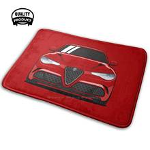 Alfombra suave para coche Alfa Romeo, Giulia, Quadrifoglio, productos de habitación, Super coche italiano, Alfa Romeo C4 Giulia 2024 - compra barato