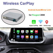 for Peugeot 2008 3008 508 DS5 C4L C4 C3 C5 207 with Android Auto Mirror Link AirPlay Car Play Function Wireless Apple CarPlay 2024 - buy cheap