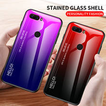 Funda de teléfono de cristal manchado para Nubia Z18 Z18mini, funda anticaída para Nubia Z17 Mini Nubia Z17S Z17SMini Play 2024 - compra barato