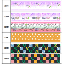 DHK 10 ярдов Япония мультфильм печатных Grosgrain ленточный аксессуар Hairbow головные уборы украшения DIY Оптовая торговля OEM B2013 2024 - купить недорого