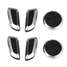 Car Styling Interior Auto Seat Adjustment Button Switch Cover Trim Decorative for Au-di A4 B8 A6 C6 C7 A5 A7 Q5 Q3 2024 - buy cheap