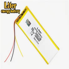 3552136 3.7 V lithium polymer battery tablet MID panel 4000 mah 3 lines 2024 - buy cheap
