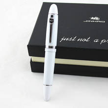 JINHAO-pluma estilográfica de Metal de alta calidad, plumas de tinta de punta mediana de 159 MM, suministros de oficina y escuela de negocios, Canetas, 0,5 2024 - compra barato