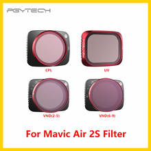 PGYTEC For Mavic Air 2S Filter Set UV CPL VND 2-5/VND6-9 ND8 16 32 64PL NDPL Filter Camera Lens Filter for DJI Air 2S 2024 - buy cheap