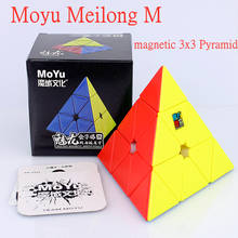 Moyu meilong M magnetic Pyramid cube 3x3x3 Pyramid magic cube 3x3 speed puzzle cube magnet cubo magico 2024 - buy cheap