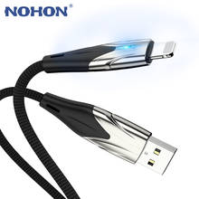 1m 2m 3m LED USB Charger Cable For iPhone 7 8 6 6s Plus 11 Pro Xs Max X XR 5s iPad Fast Charging Cord Mobile Phone Charge Cable 2024 - buy cheap