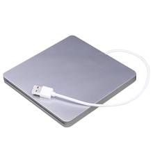 Unidades de DVD USB Unidad óptica DVD externo grabador RW carga ranura reproductor CD ROM para Apple Macbook Pro ordenador portátil caliente 2024 - compra barato