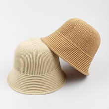 Sombrero de cubo plegable para mujer, gorra de pescador de punto ajustable, a prueba de Sol, para viajes al aire libre, vacaciones, Playa 2024 - compra barato