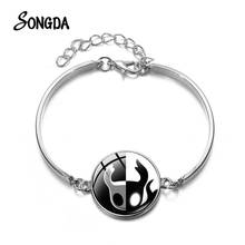 New Game Hollow Knight Bracelet Cartoon Figure Glass Round Pictures Adjustable Chain Bracelets for Fans Souvenirs Gifts 2024 - buy cheap