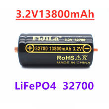 Original 32700 13800mah 3.2v lifepo4 bateria recarregável profissional de energia fosfato de ferro de lítio com parafuso 2024 - compre barato