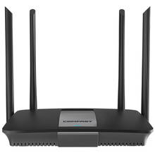 AC1200-enrutador wifi inalámbrico de doble banda, 2,4G, 5GHz, 1200Mbps, con 4 antenas de 6dBi de alta ganancia, puerto gigabit más amplio 2024 - compra barato