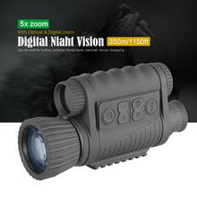 Noite de caça digital infravermelho óptico 6x50 visão noturna monocular 200m alcance visão noturna telescópio imagem e vídeo 2024 - compre barato