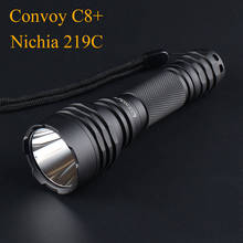 Convoy Flashlight Linterna Led C8+ with Nichia 219C Hand Flash Light 7135 Biscotti Firmware Torch Powerful Lanterna Zaklamp 2024 - buy cheap