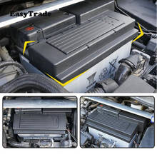 Аксессуары для Toyota CHR 2017 2018 2020, крышка автомобильного аккумулятора из АБС-пластика, защитный экран, Защита аккумулятора двигателя, верхняя крышка 2024 - купить недорого