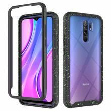 UYFRATE Shockproof 2 in 1 Hybrid Starry Transparent Case For Xiaomi Redmi 9 Note 9 Note9 Pro Max Note 10 Lite Clear Hard Cover 2024 - buy cheap