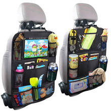 Organizador Universal para asiento trasero de coche, bolsa de almacenamiento colgante para niños, bolsillo para teléfono automático, dispositivo para coche 2024 - compra barato