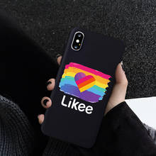 Силиконовый матовый мягкий чехол Likee Cat Bear Love Heart для iPhone X XS XR 11 11Pro Max 7 8 6S Plus 9 SE2020 2024 - купить недорого