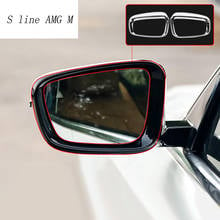 Car styling Rearview Mirror Decoration Shell Panel frame Strip Covers Stickers Trim for BMW 3 Series G20 G28 Auto Accessories 2024 - buy cheap